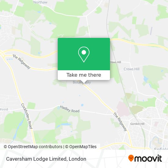 Caversham Lodge Limited map