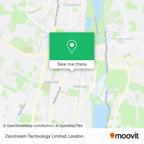 Zipistream Technology Limited map