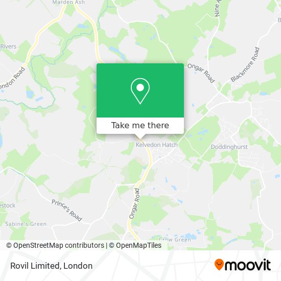 Rovil Limited map
