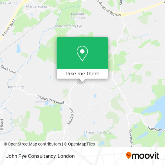 John Pye Consultancy map