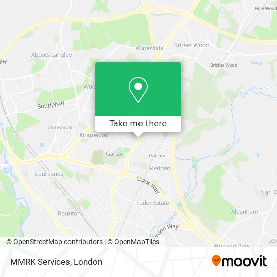 MMRK Services map
