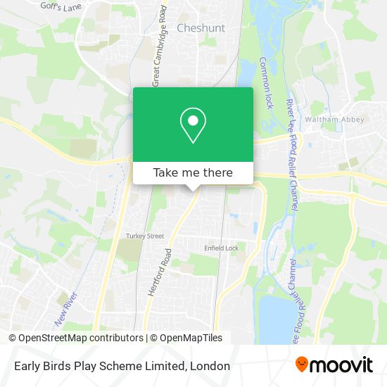Early Birds Play Scheme Limited map