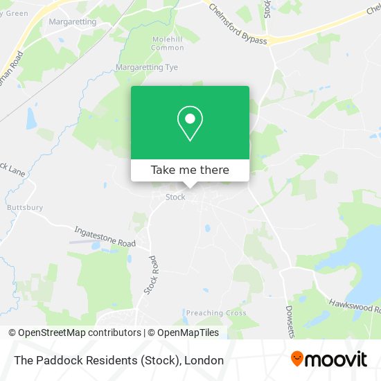 The Paddock Residents (Stock) map