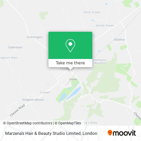 Marzena's Hair & Beauty Studio Limited map