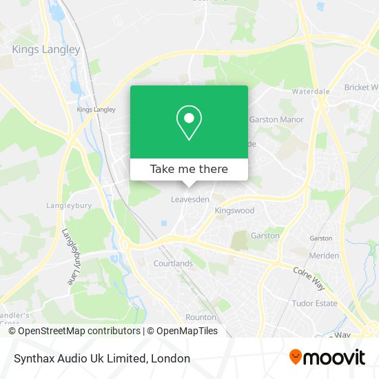 Synthax Audio Uk Limited map