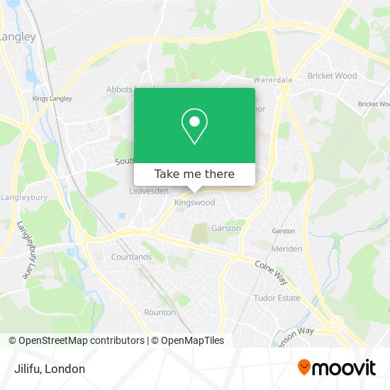 Jilifu map