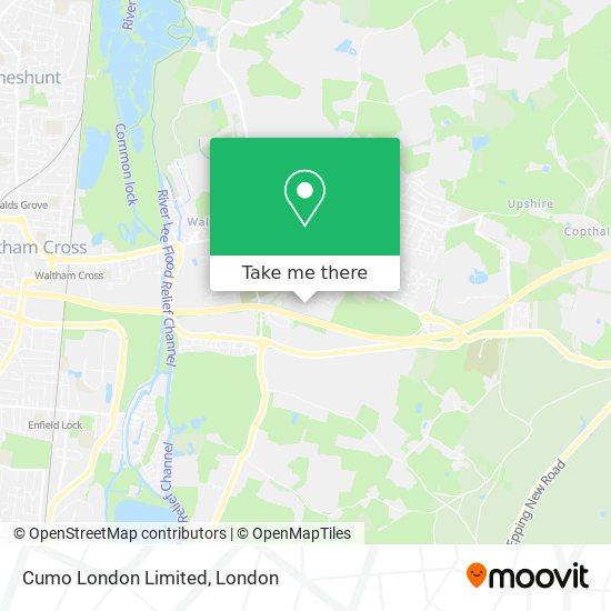 Cumo London Limited map