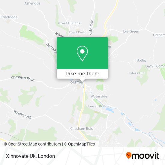 Xinnovate Uk map