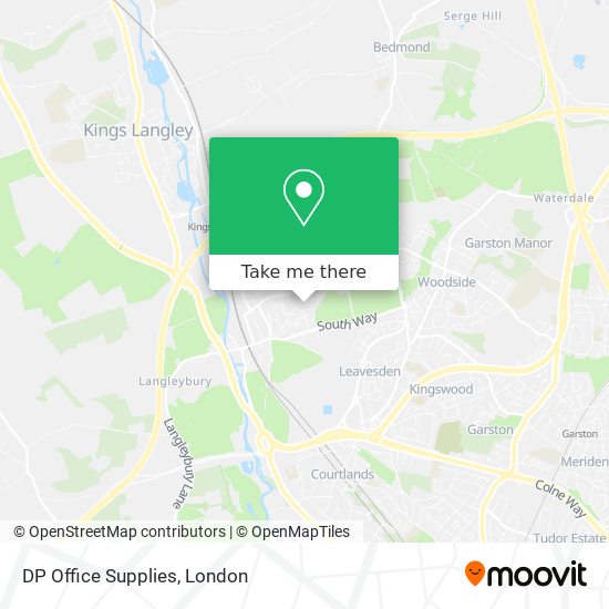 DP Office Supplies map