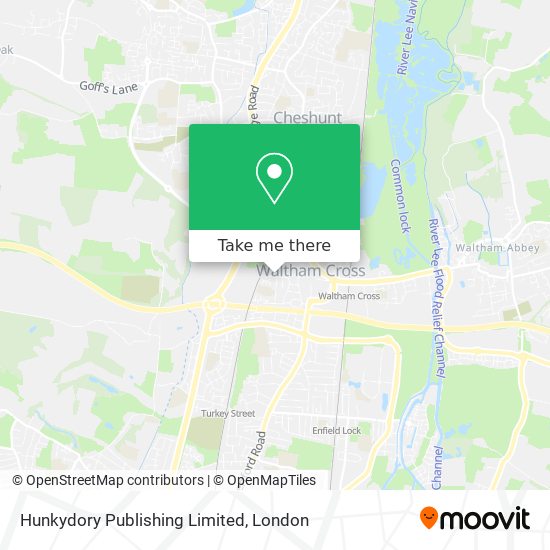 Hunkydory Publishing Limited map