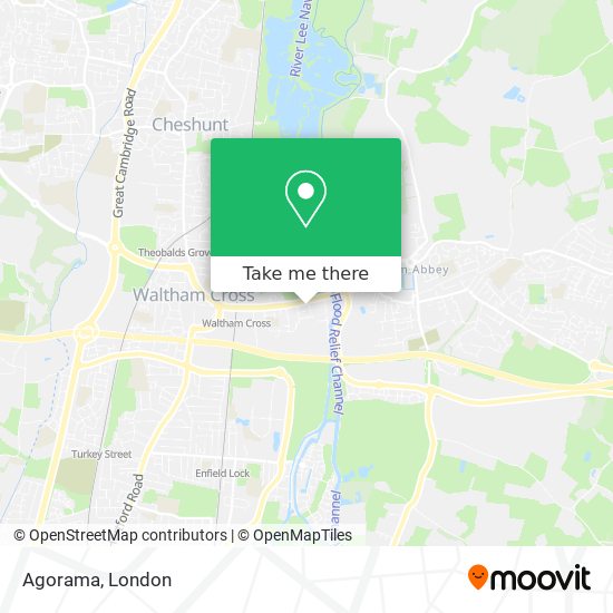 Agorama map