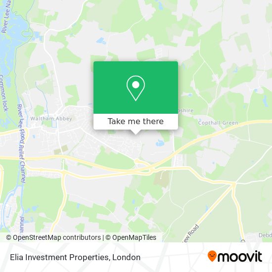 Elia Investment Properties map