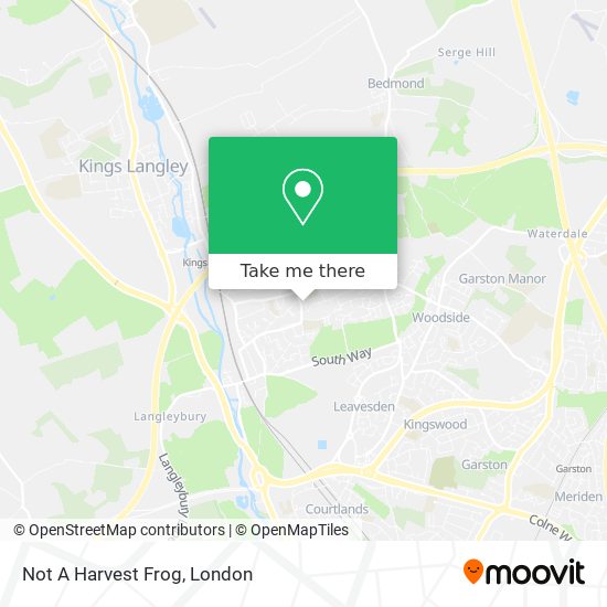 Not A Harvest Frog map
