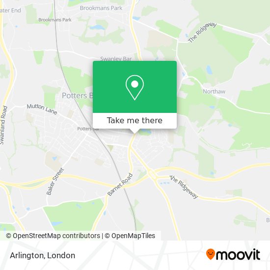 Arlington map