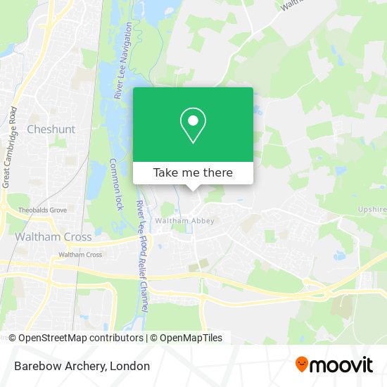 Barebow Archery map
