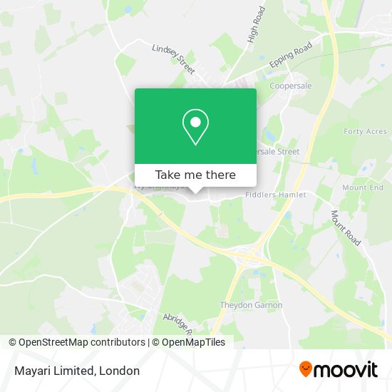 Mayari Limited map