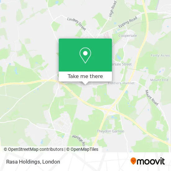Rasa Holdings map