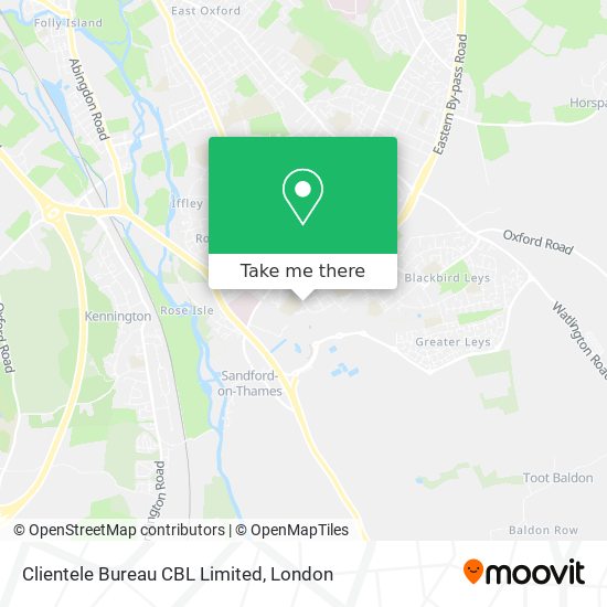 Clientele Bureau CBL Limited map