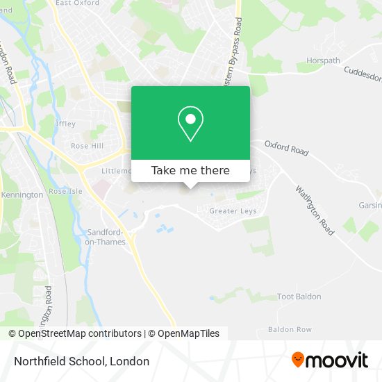Northfield School map