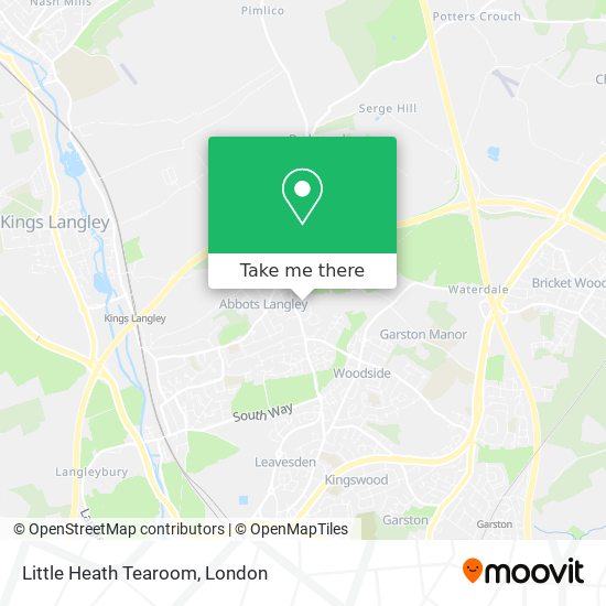 Little Heath Tearoom map