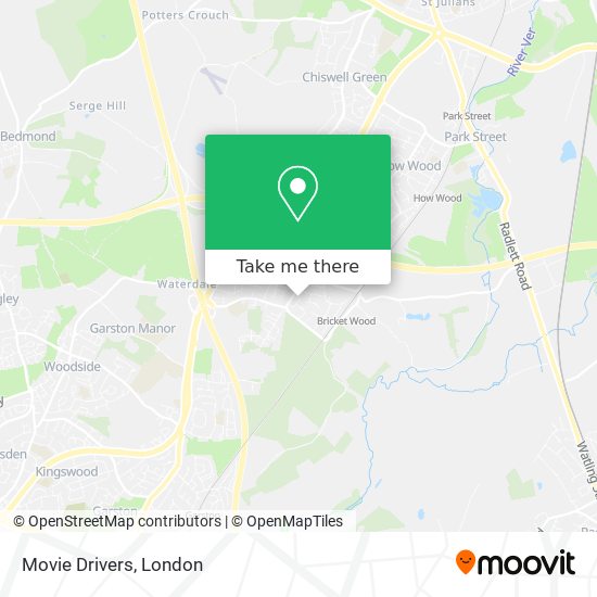 Movie Drivers map