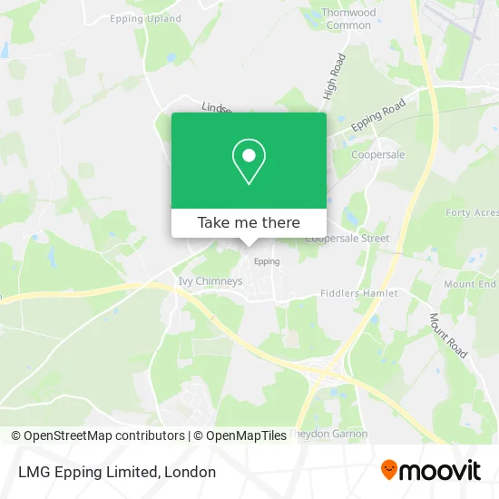 LMG Epping Limited map