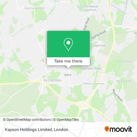 Kayson Holdings Limited map