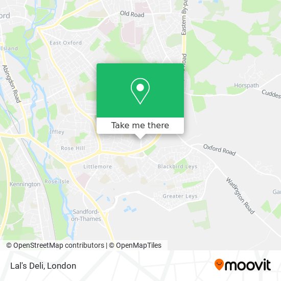 Lal's Deli map