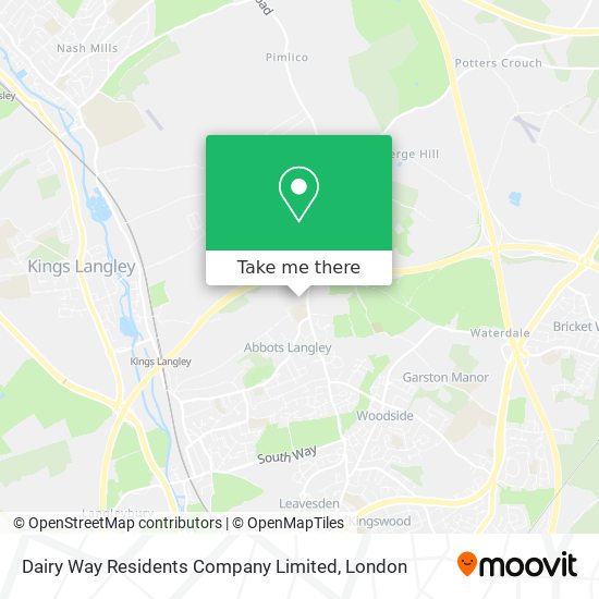 Dairy Way Residents Company Limited map
