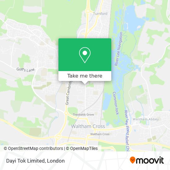Dayi Tok Limited map