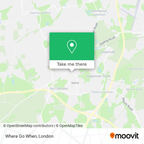 Where Go When map