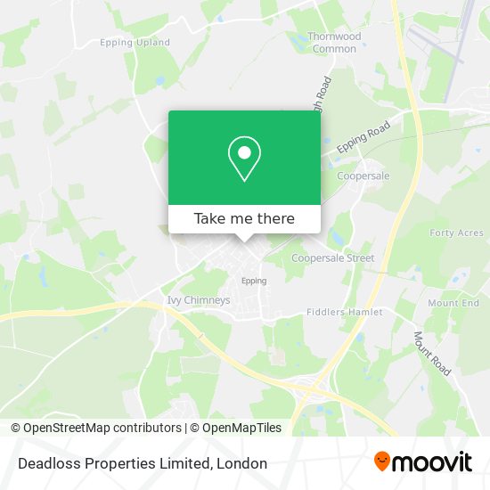 Deadloss Properties Limited map
