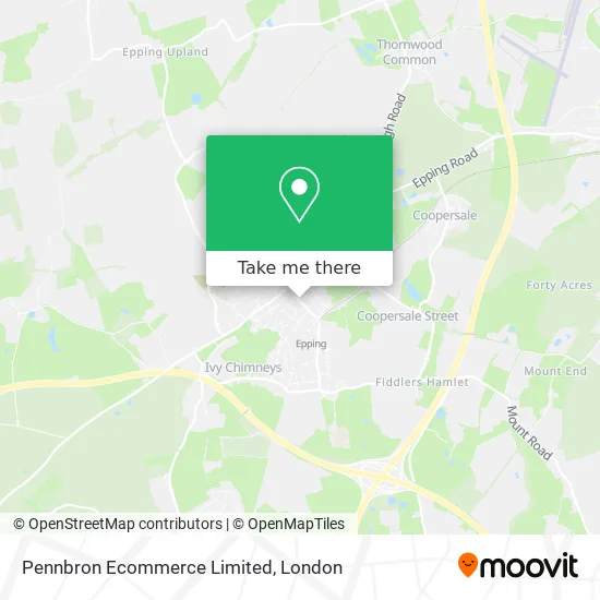 Pennbron Ecommerce Limited map