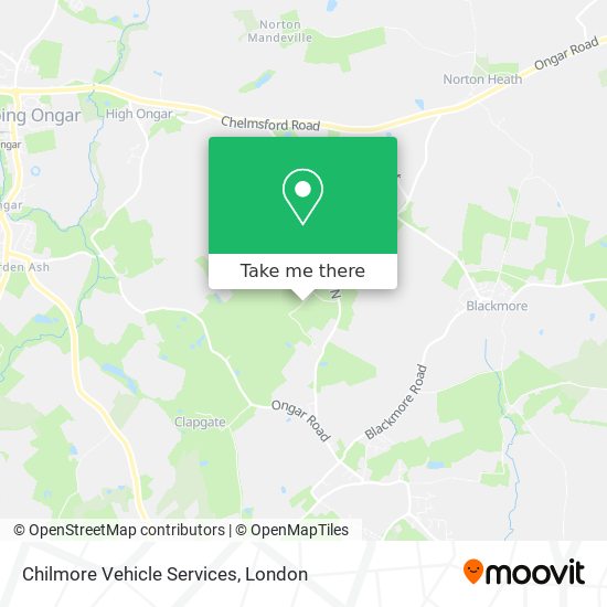 Chilmore Vehicle Services map