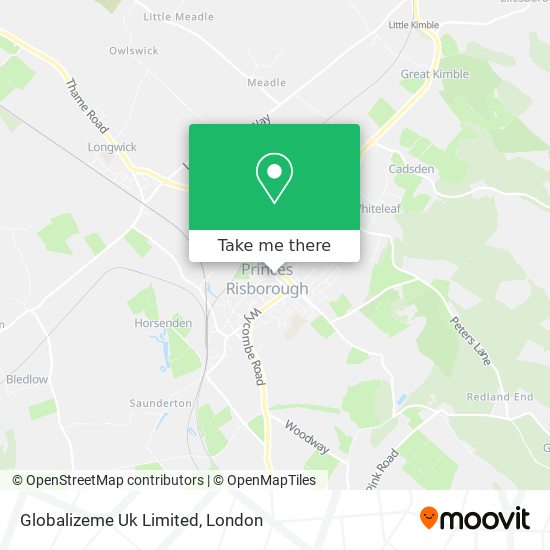 Globalizeme Uk Limited map