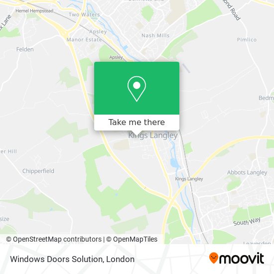 Windows Doors Solution map