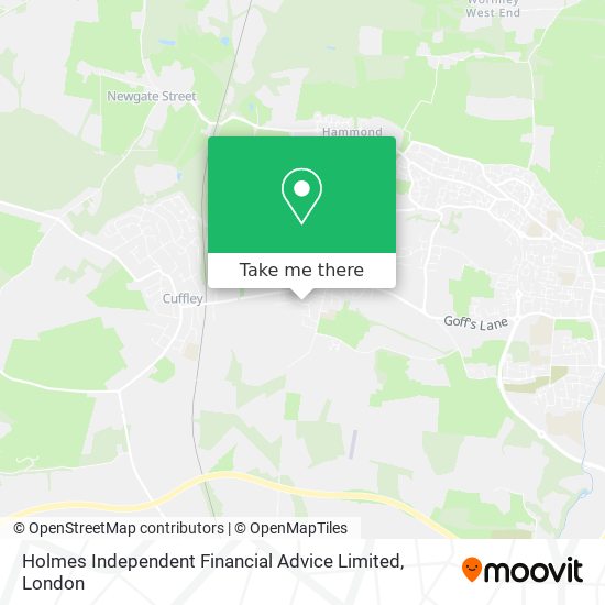 Holmes Independent Financial Advice Limited map