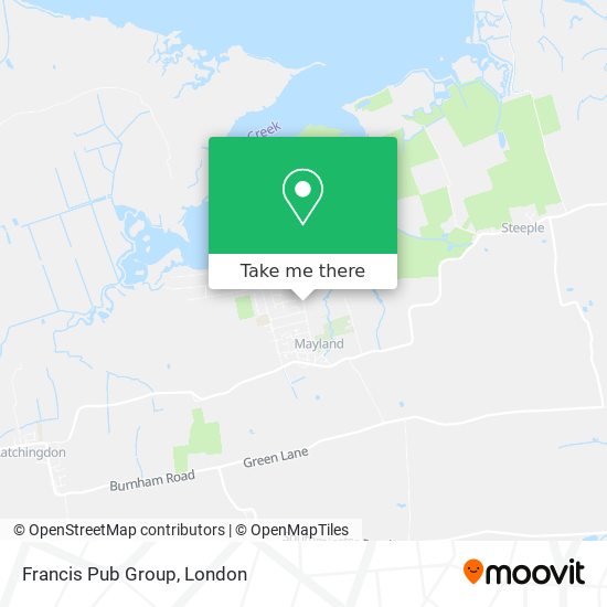 Francis Pub Group map
