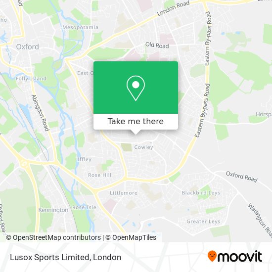 Lusox Sports Limited map