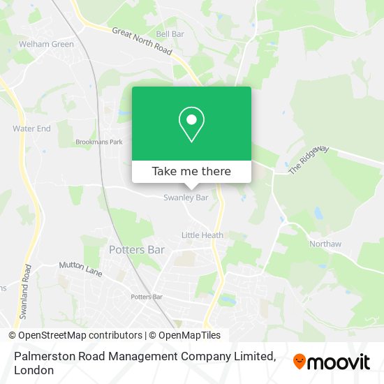 Palmerston Road Management Company Limited map
