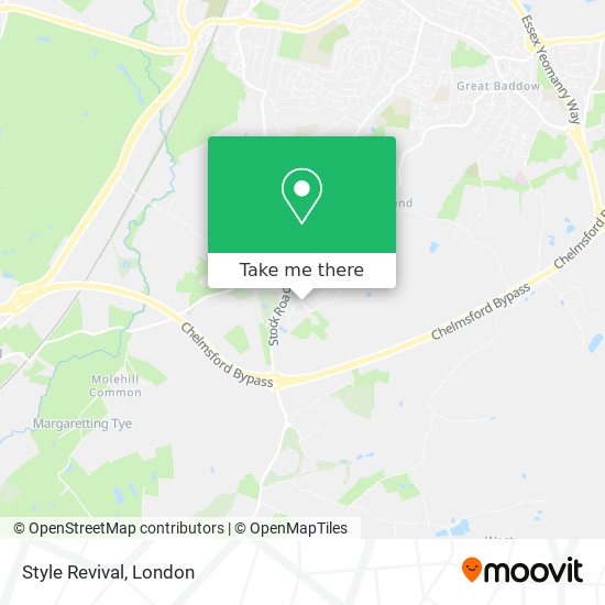 Style Revival map