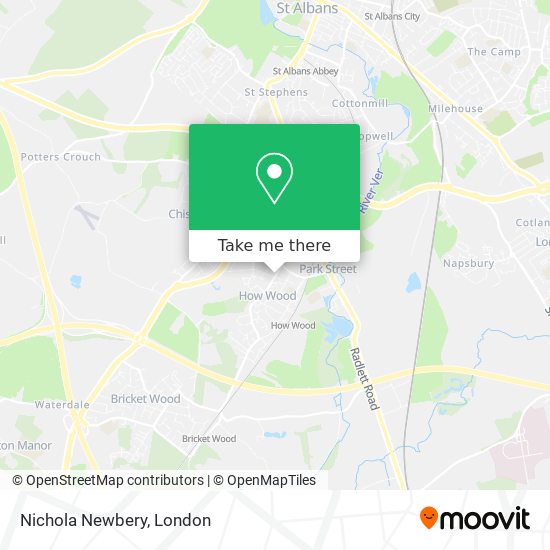 Nichola Newbery map