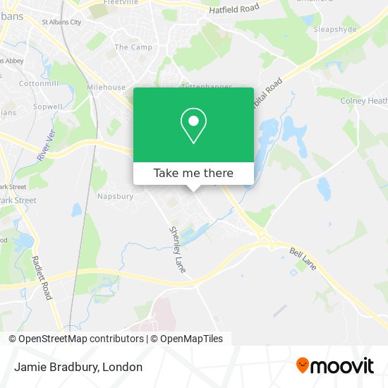 Jamie Bradbury map