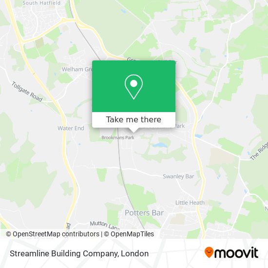 Streamline Building Company map