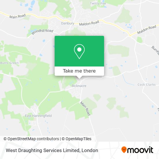 West Draughting Services Limited map