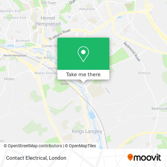 Contact Electrical map