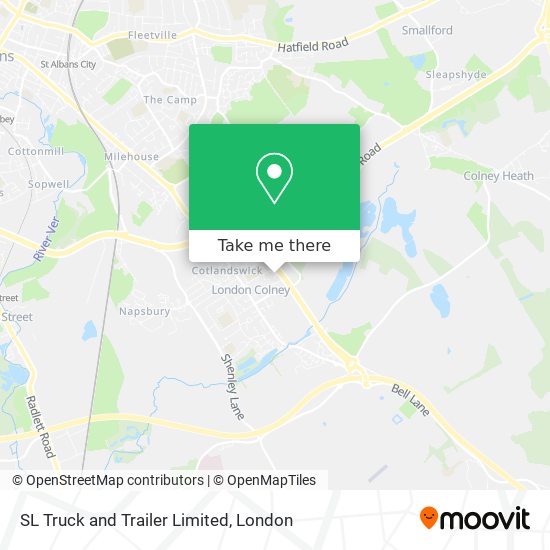 SL Truck and Trailer Limited map