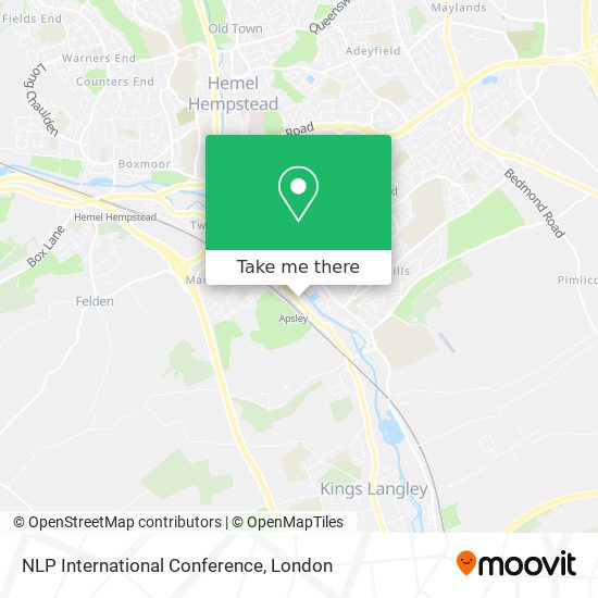 NLP International Conference map