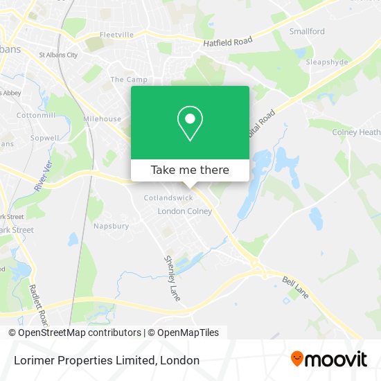 Lorimer Properties Limited map