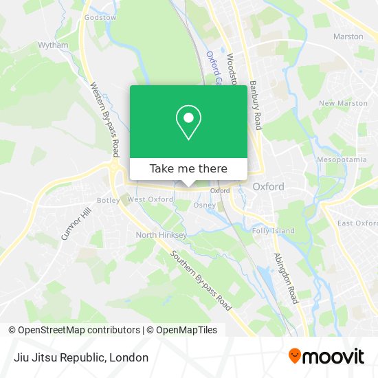 Jiu Jitsu Republic map